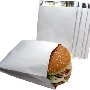 Hamburger Bags White