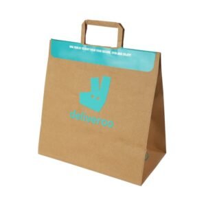 Sealable Takeaway Kraft Paper Bag