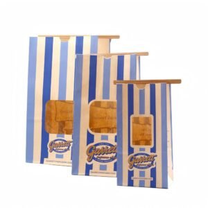 Tin Tie Bakery Bag with Window