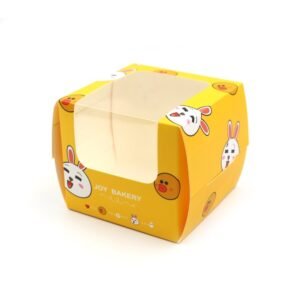 Paper Cake Boxes with Window